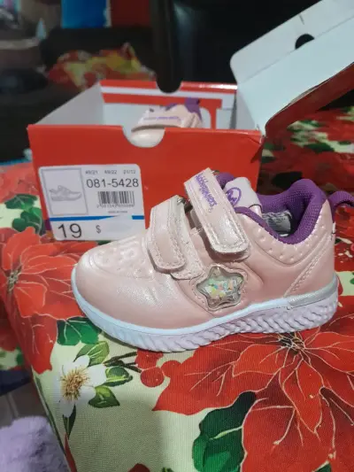 Zapatillas rosadas para niña Bubblegummers - miniatura 1