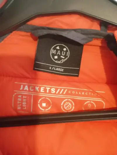 Chaqueta ultraligera Maui and Sons naranja - miniatura 1