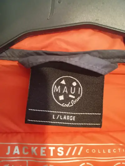Chaqueta ultraligera Maui and Sons naranja - miniatura 5