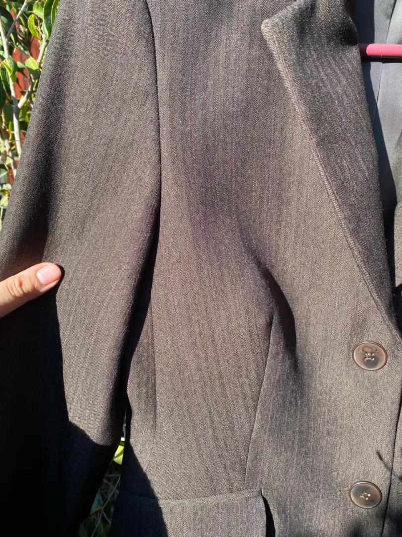 Traje marrón Basement talla 38 - 2