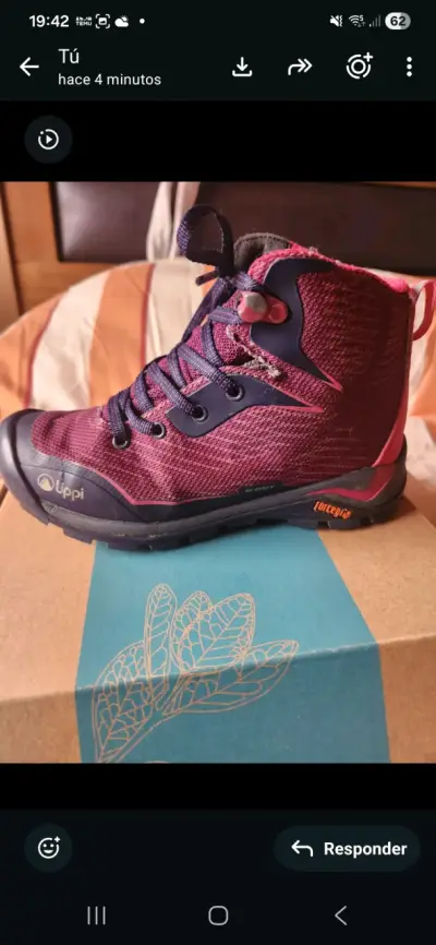Botas de montaña Lippi ForceGrip para niños - miniatura 1
