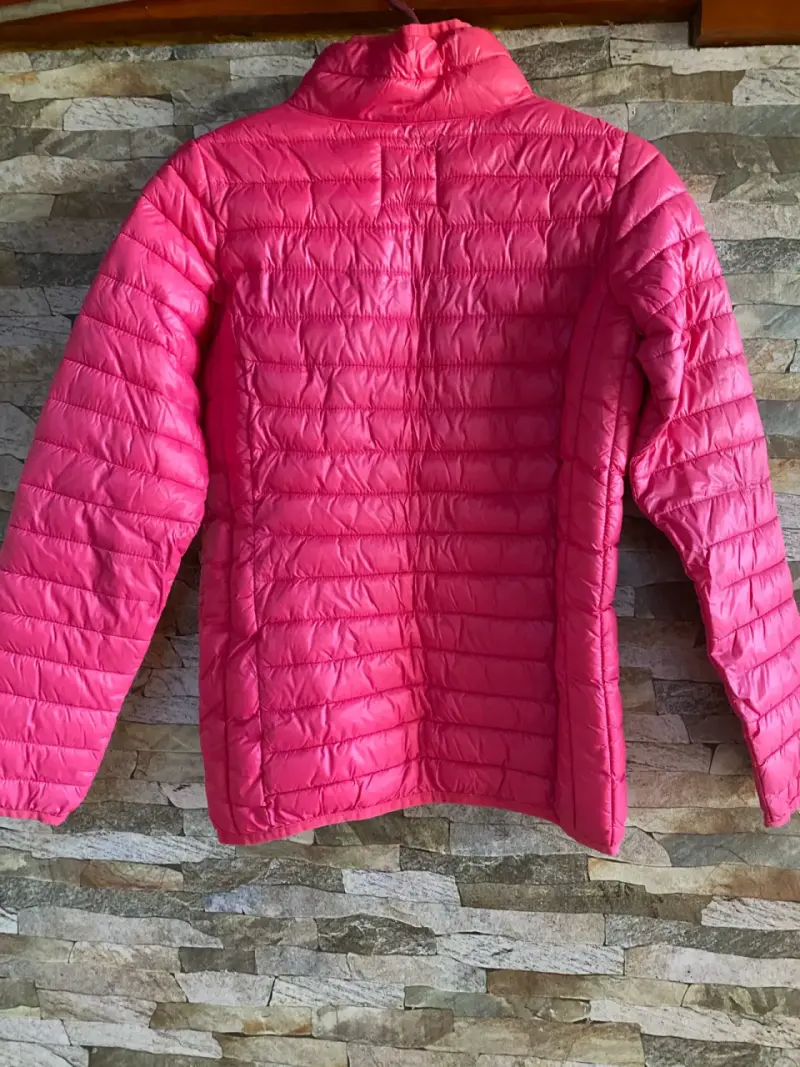 Chaqueta acolchada rosada para mujer - 2