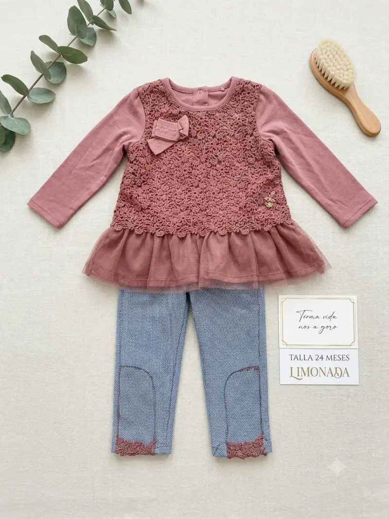 Conjunto infantil Limonada 24 meses