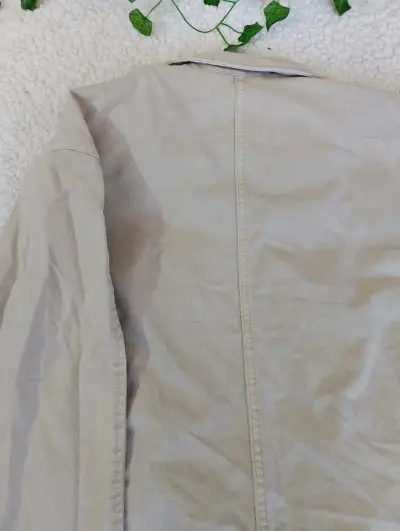 Chaqueta beige de algodón - miniatura 3