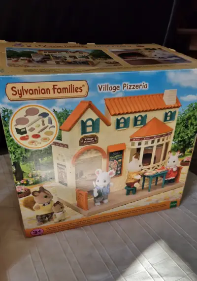 Set de juego Sylvanian Families Village Pizzería - miniatura 2