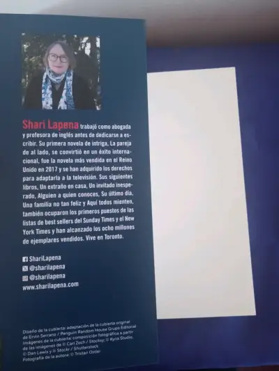 ¿Pero qué has hecho?, Shari Lapena. Libro. - miniatura 5