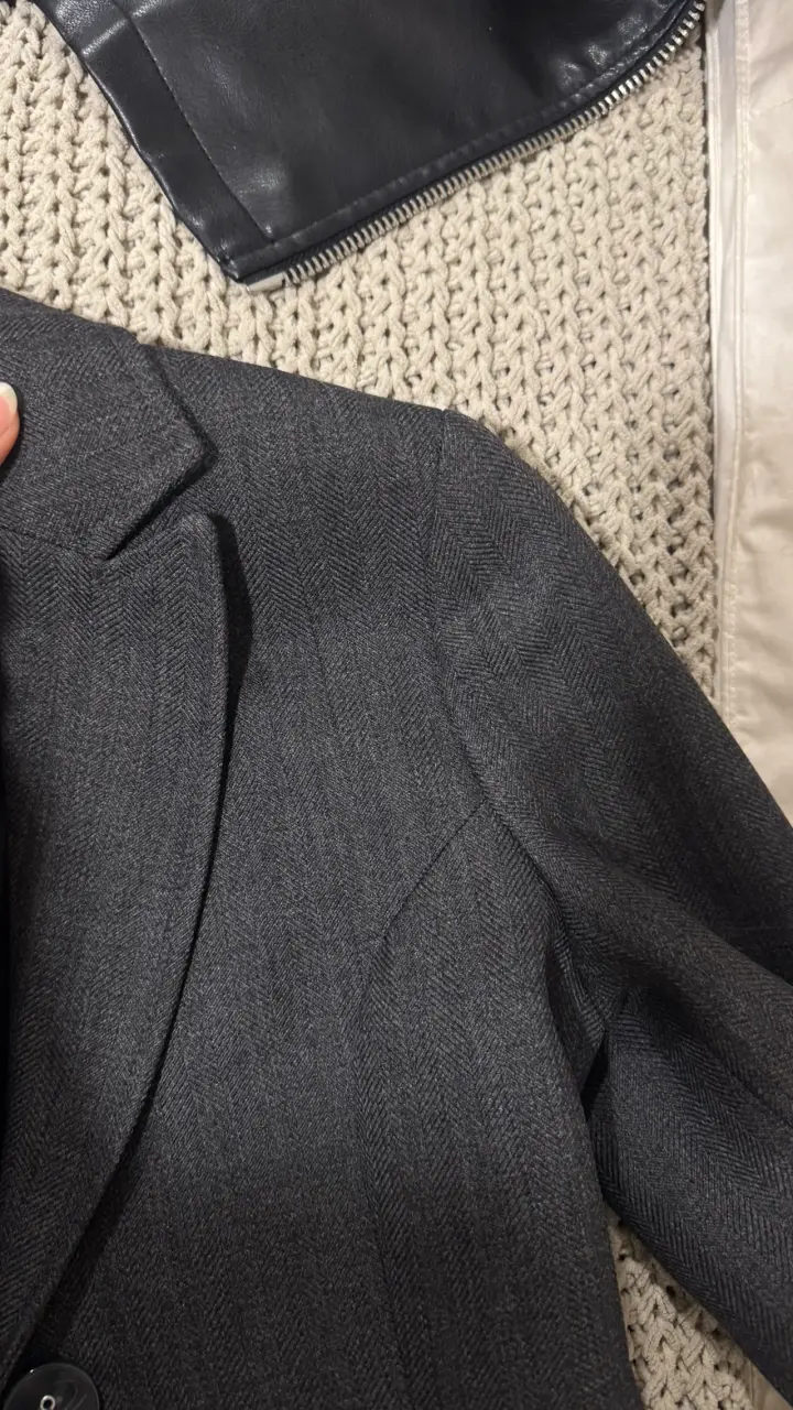 Blazer gris oscuro Orsay para mujer - 2