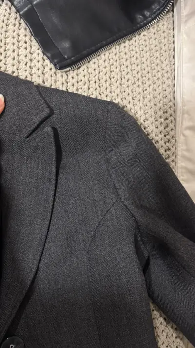 Blazer gris oscuro Orsay para mujer - miniatura 2