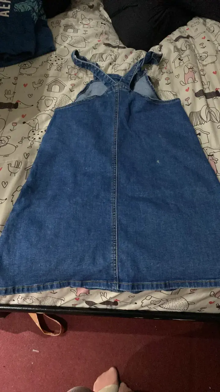Jumper de mezclilla con tirantes ajustables - 2