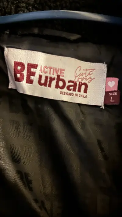 Abrigo negro de lana BE Urban - miniatura 4