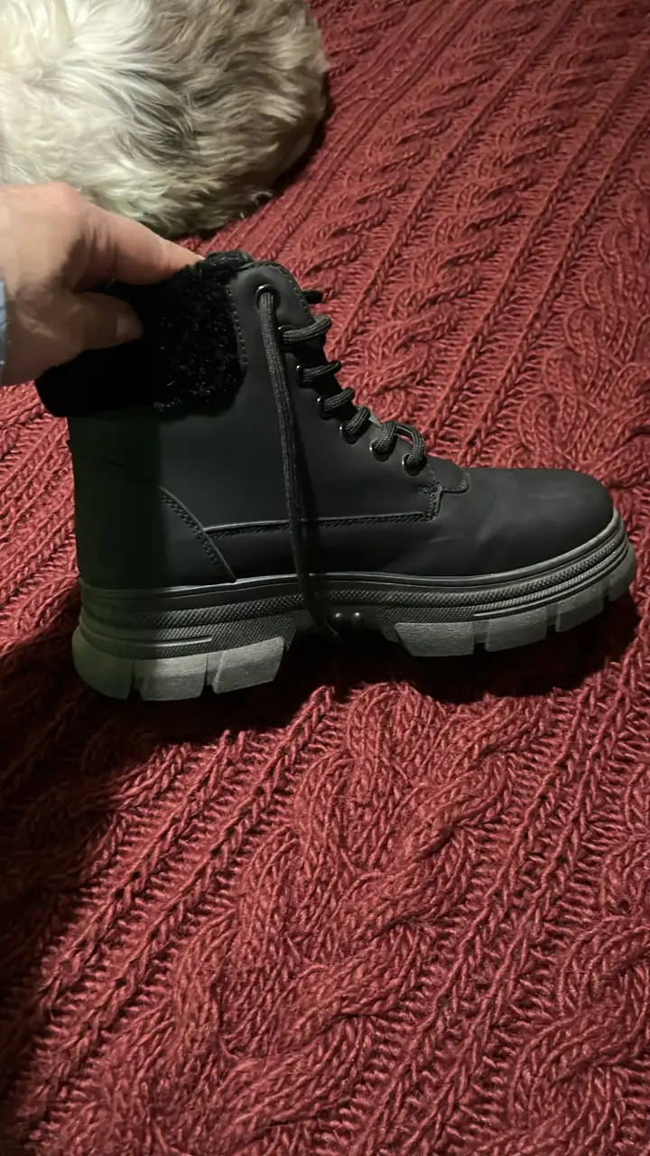 Bota negra Rostory Child con forro interior - 3