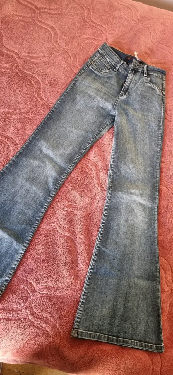Jeans Paradise azul flare elasticado - 2