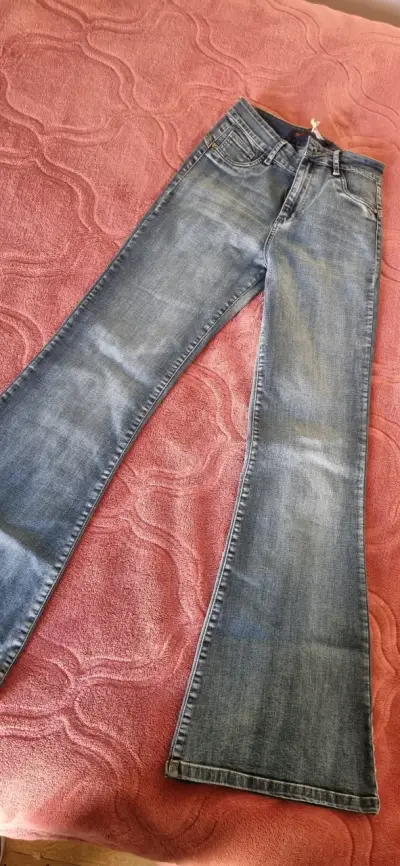 Jeans Paradise azul flare elasticado - miniatura 2