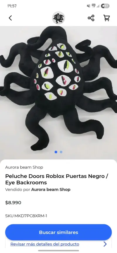 Set de peluches juego "Doors"de Roblox - miniatura 2