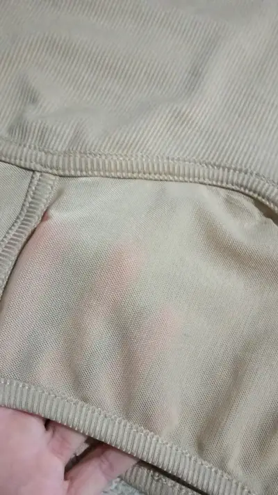 Polera beige de manga corta Dnng - miniatura 2