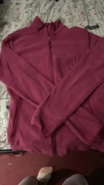 Chaqueta polar rosa mujer - miniatura 1