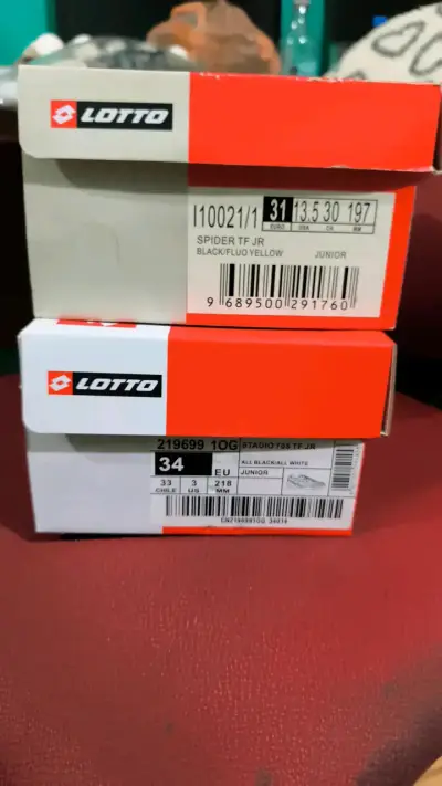 Zapatillas Lotto babyfutbol para niños - miniatura 1