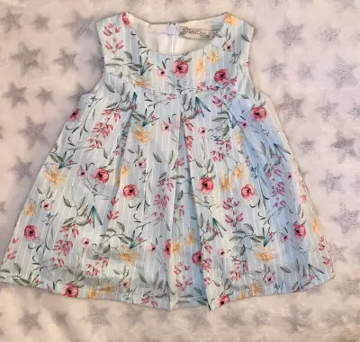 Vestido infantil floral Losan - miniatura 1