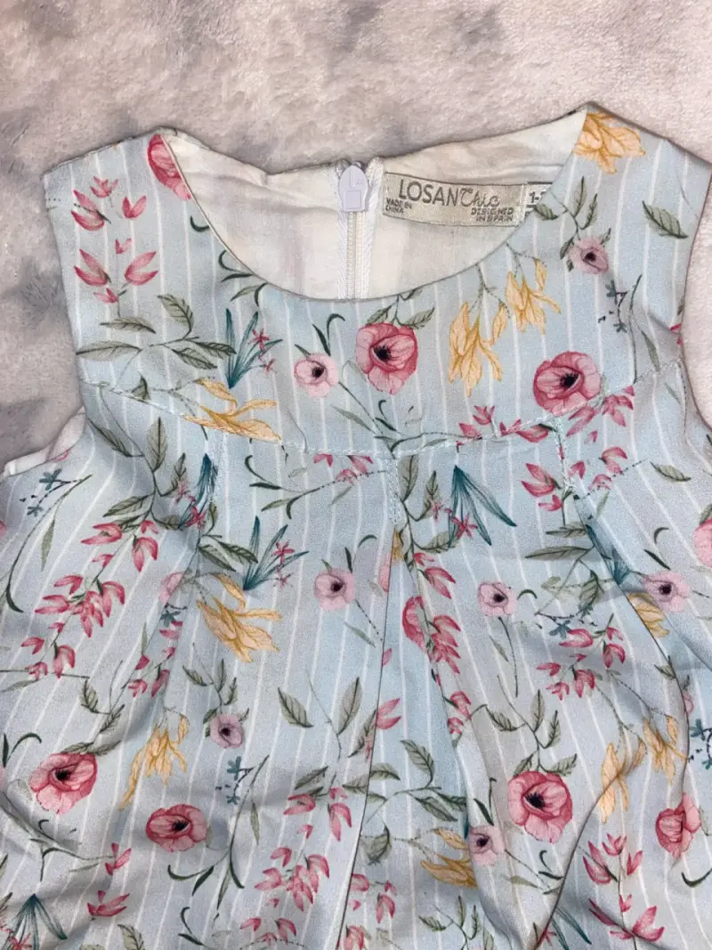 Vestido infantil floral Losan - 4