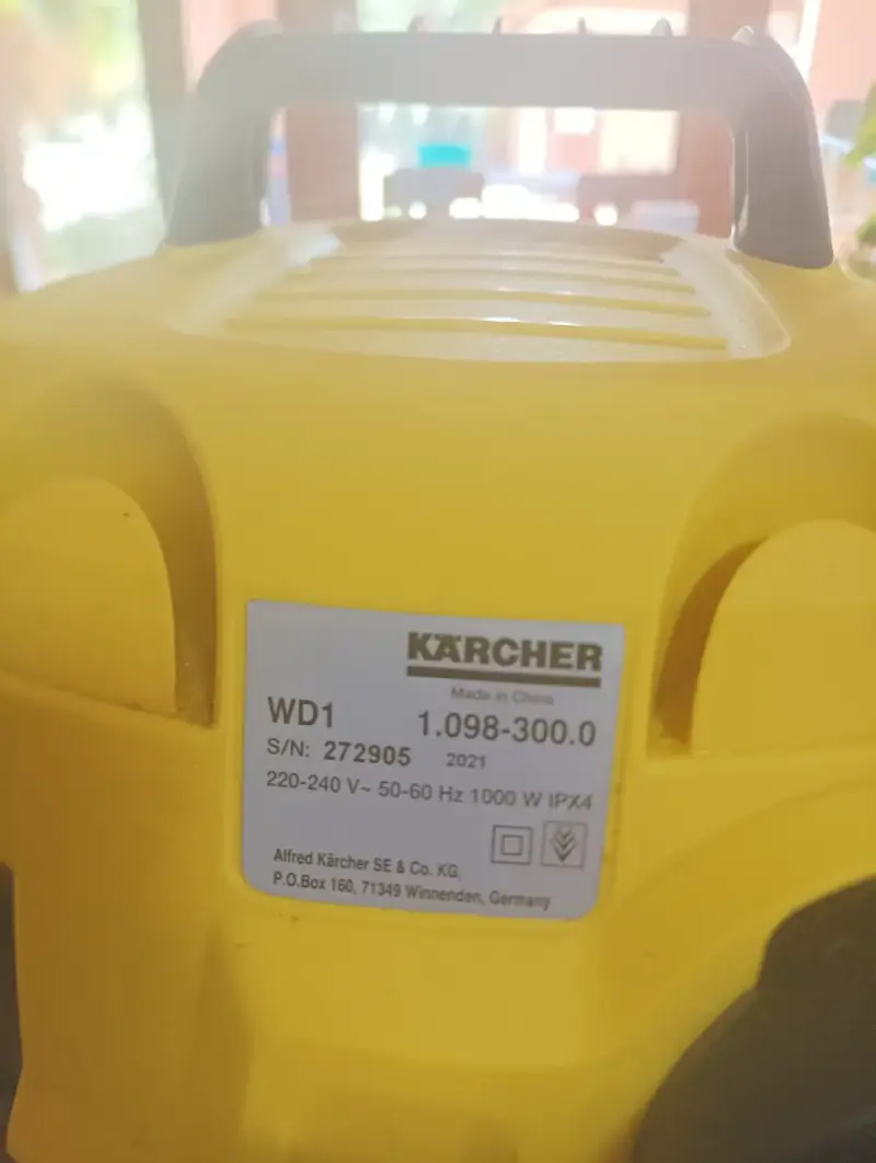 Aspiradora Karcher WD1 - 3