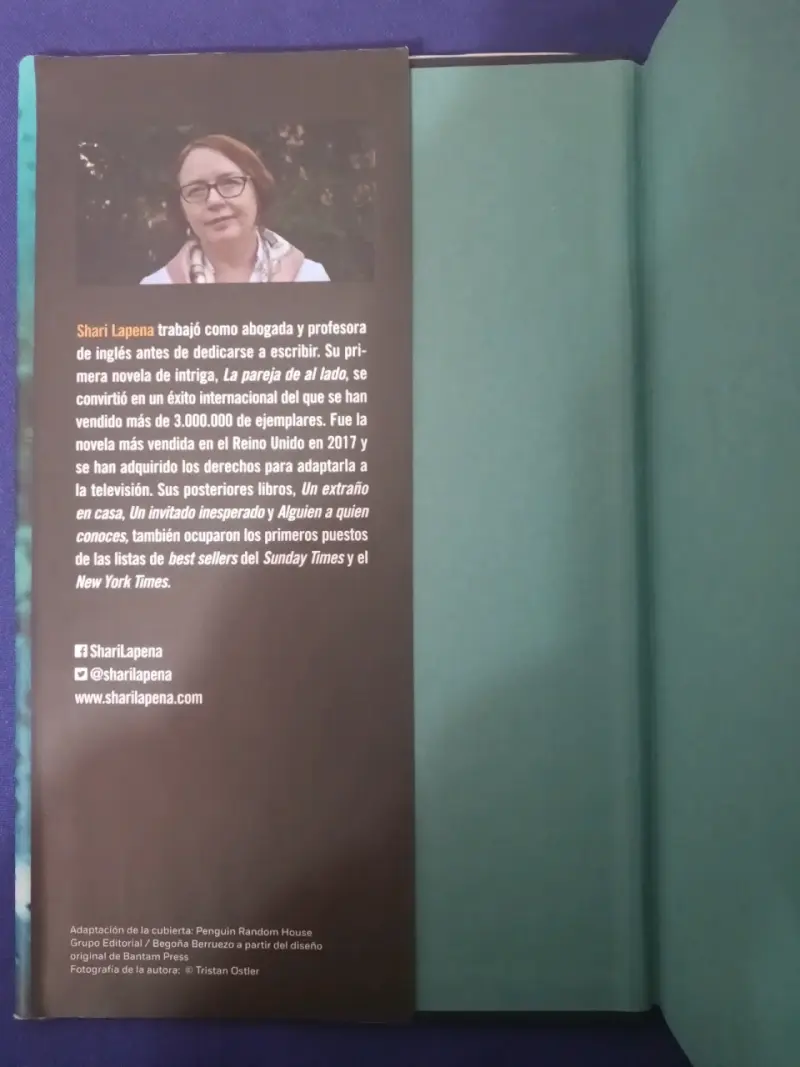 Su Último Día, Shari Lapena. Libro. - 5