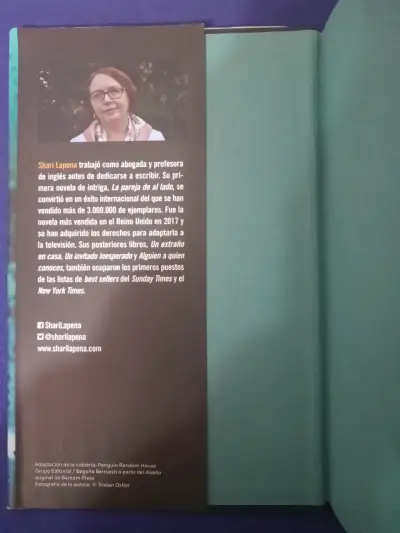 Su Último Día, Shari Lapena. Libro. - miniatura 5