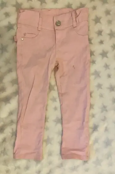 Pantalones rosados para niña - miniatura 1