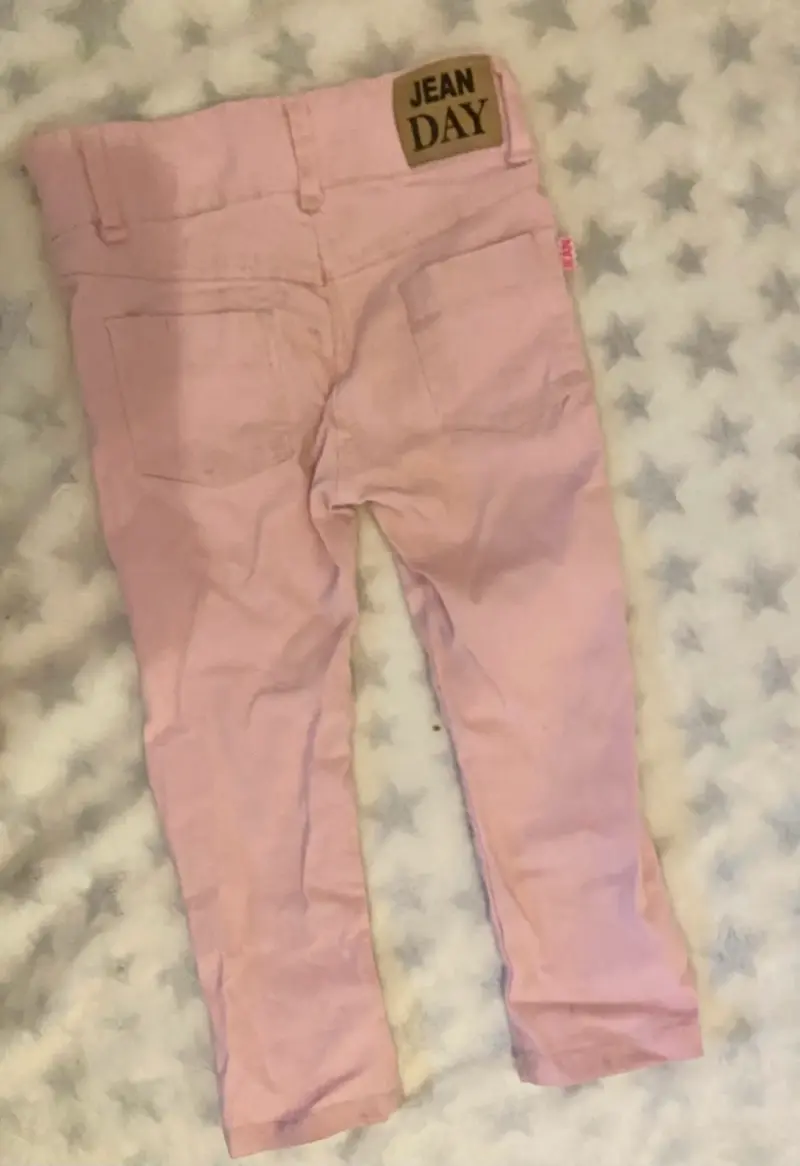 Pantalones rosados para niña - 2