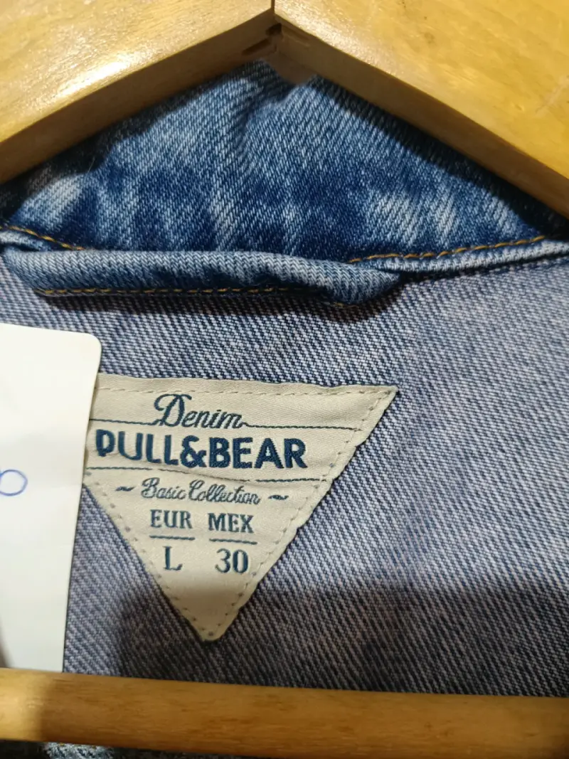 Chaleco de mezclilla sin mangas Pull&Bear - 2