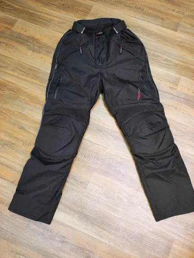 Pantalones de moto Ozono negros - miniatura 2