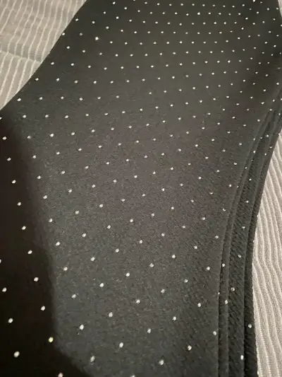 Pantalones negros con puntos brillantes - miniatura 2