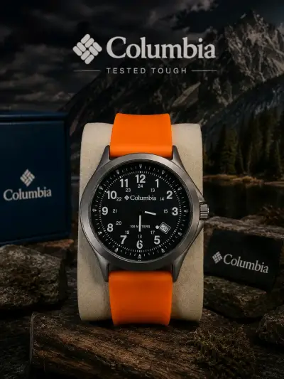 Reloj Columbia con correa naranja resistente - miniatura 1