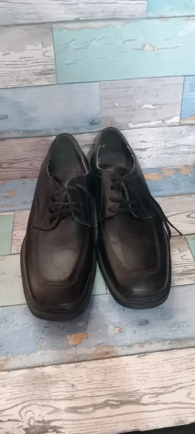 Zapatos de vestir negros para hombre - miniatura 1