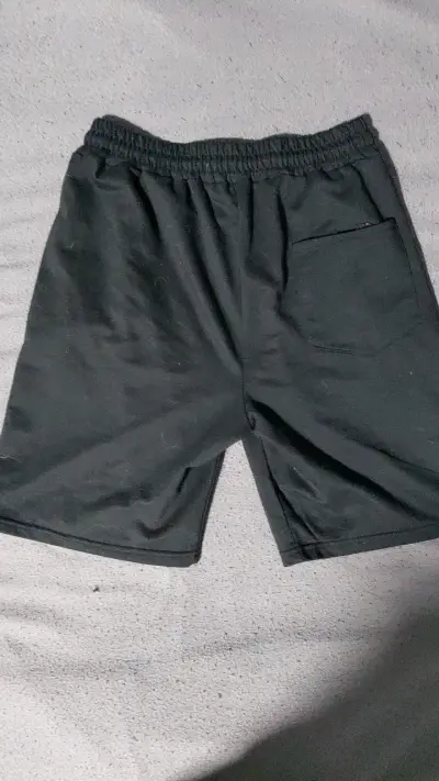 Shorts deportivos Converse negros y grises - miniatura 2