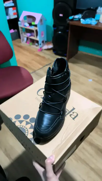 Botines negros talla 38 - miniatura 3