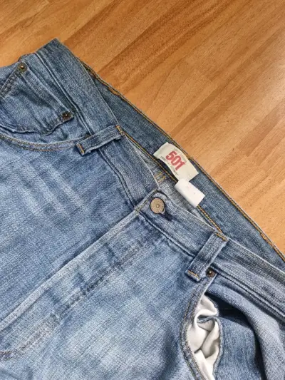Jeans Levi's 501 clásicos azul 38x30 - miniatura 1