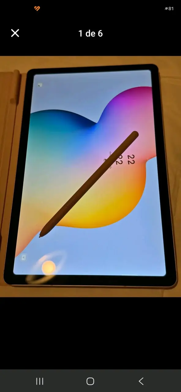 Tablet Samsung Tab S6 Lite con carcasa y lápiz - 3
