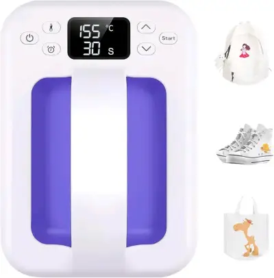 Mini prensa de calor portátil para manualidades - miniatura 1