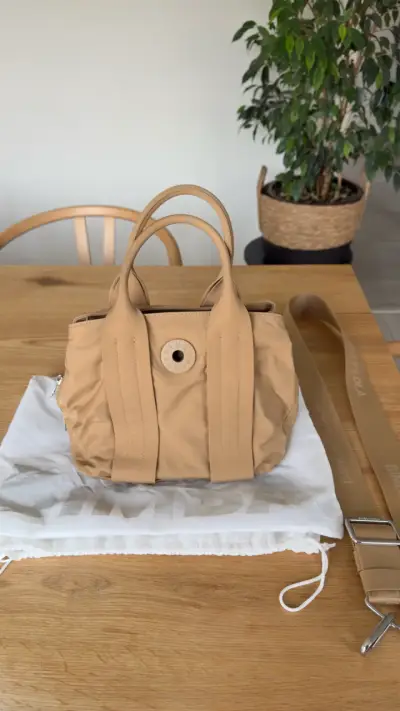Bolso beige Bimba y Lola con correa ajustable - miniatura 1