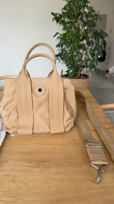 Bolso beige Bimba y Lola con correa ajustable - miniatura 3