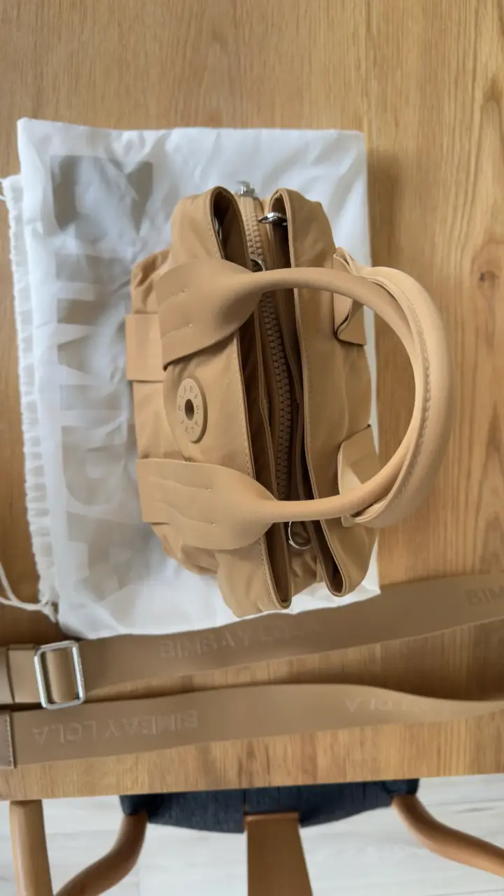 Bolso beige Bimba y Lola con correa ajustable - 4