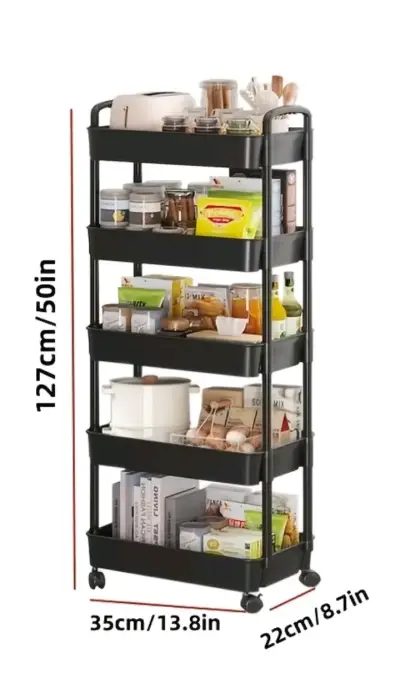 Carro organizador con ruedas - miniatura 1