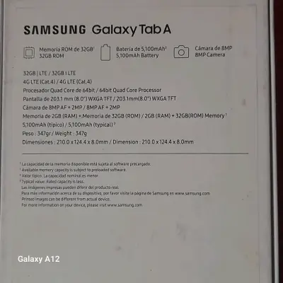 Tablet Samsung Galaxy Tab A - miniatura 3