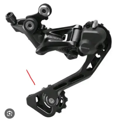 Cambio trasero Shimano GRX para bicicleta 10v - miniatura 1