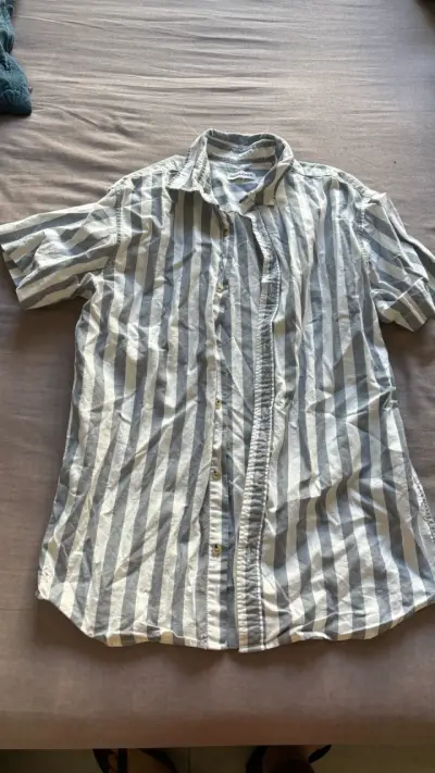 Camisa a rayas Jack & Jones de hombre - miniatura 1