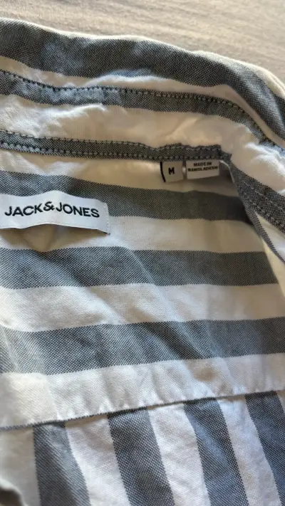 Camisa a rayas Jack & Jones de hombre - miniatura 2
