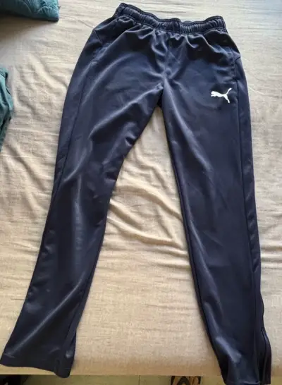 Pantalones deportivos Puma negros - miniatura 1