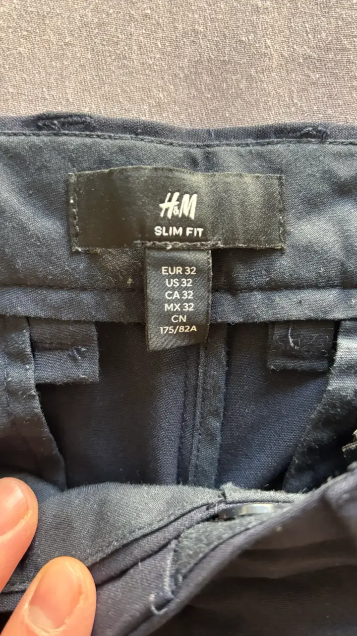 Pantalones de vestir negros para hombre - 2
