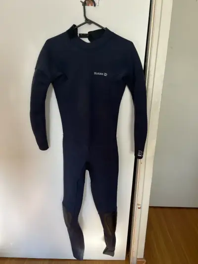 Traje de neopreno Olaian azul para surf - miniatura 1