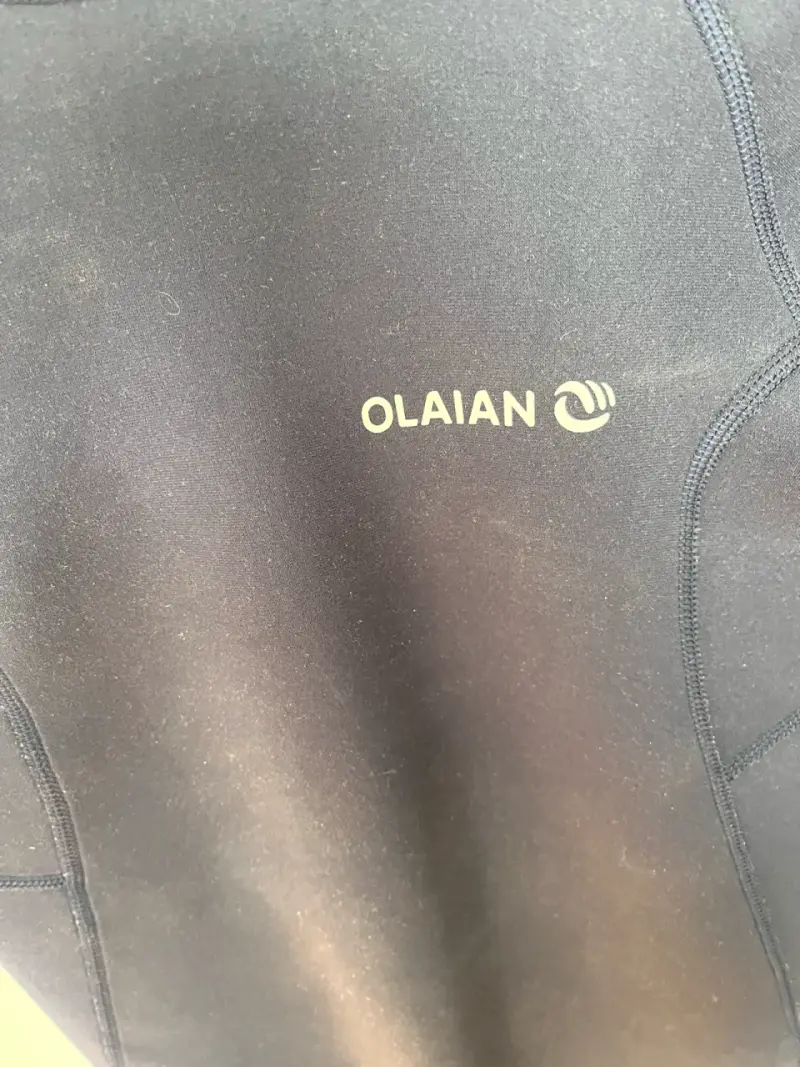 Traje de neopreno Olaian azul para surf - 3